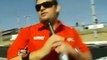 Jarod DeAnda interviews Conrad Grunewald on the Start line during Round 6 of Formula Drift!