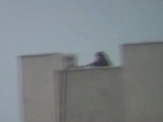 حماه ::: منطقة الحاضر ::: الرشاشات والقناصه مازالت متمر...