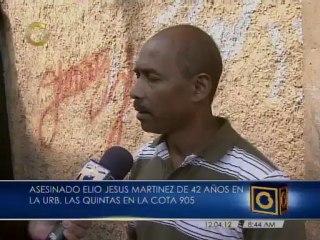 Balacera en la cota 905 dejó sin vida a un albañil