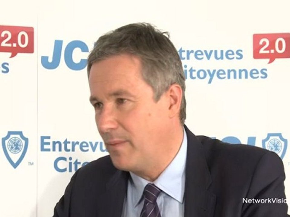 La JCEF rencontre Nicolas Dupont-Aignan, Debout la République 12 avril 2012