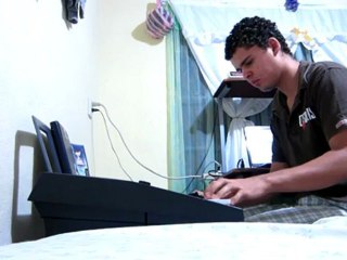 Just playing with the piano