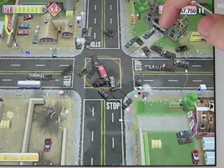 Burnout CRASH! iPad 3 - Windrush Road Gameplay