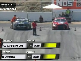 Vaughn Gittin vs Ken Gushi in the battle of the Top 32, Vaughn Gittin moves on to Top 16.