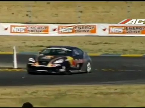 Rhys Millen qualifies on the track during Formula Drift Round 6: score 0