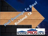 Richland, TX - Hail Damage To Roof