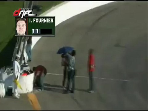 Ian Fournier scores a 60.3 during session 1 qualifying in Formula Drift Round 7