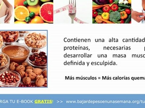 Bajar De Peso En Una Semana: 5 Alimentos Que Te Ayudan A Quemar Grasa (Parte 2)