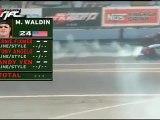 Matt Waldin scores a 58.7 during session 1 of qualifying for Formula Drift Round 7