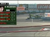 Brian Wilkerson scores a 49.8 during session 1 of qualifying for Formula Drift Round 7