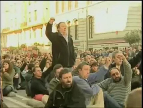 Disturbios en Bilbao tras la marcha ilegal de ANV