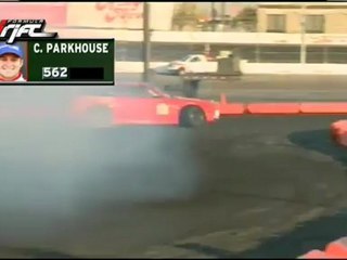 Cody Parkhouse ran a  55.8 during session 2 qualifying in Formula Drift Round 7