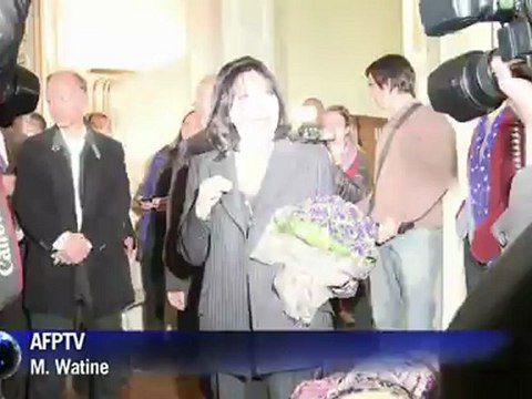 La chanteuse Juliette Gréco honorée par la Ville de Paris
