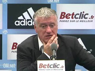 ITW de Didier Deschamps jeudi 12/04