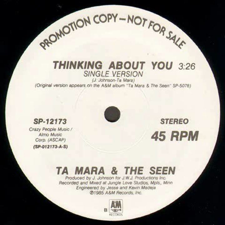 Ta mara and the seen - thinking about you (7'' single version) HQ