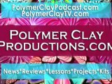 Polymer Clay TV Alcohol and Acrylic Paint