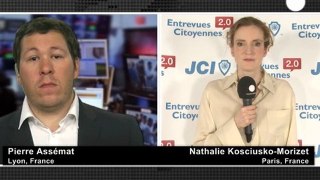 NKM sur Euronews en duplex du siège de la JCEF