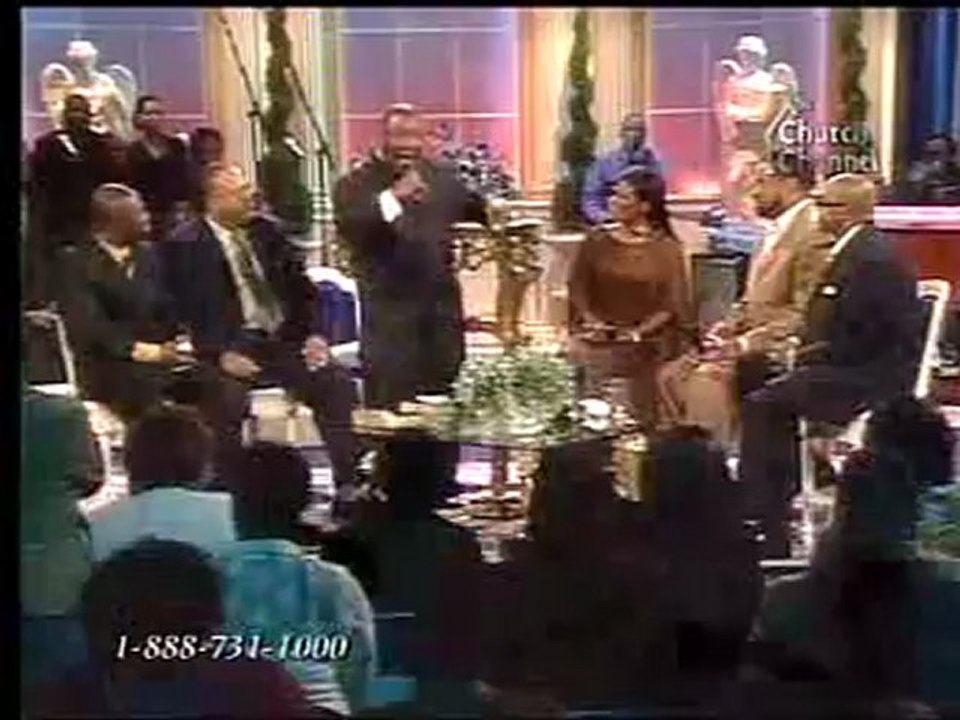 Bishop Duncan Williams with Juanita Bynams on TBN