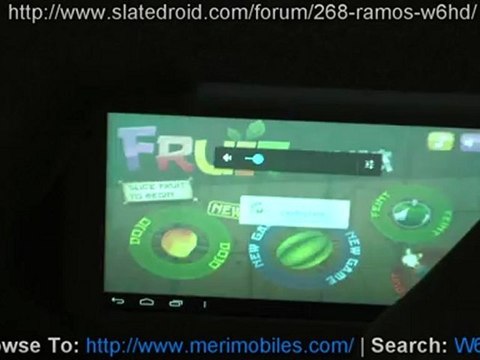 Ramos W6HD - First Review & Ice Cream Sandwich Guide - Merimobiles.com - 7 Android ICS Tablet