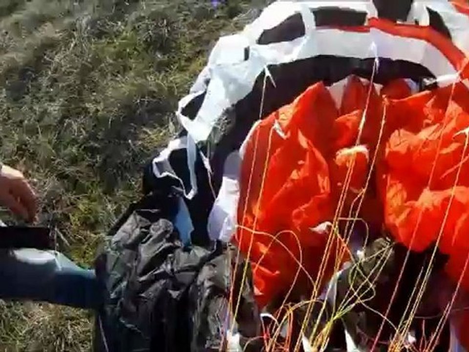 Apprentissage du paramoteur, Février 2012, 1ère partie