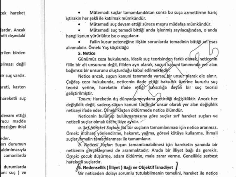 ceza hukuku  özel ders 0539 290 13 13