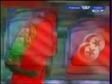 Portugal 1-1 Tunisia   match amical en 2002