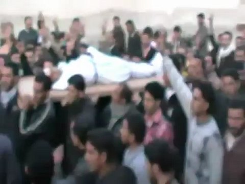 فري برس حلب تل رفعت تشييع الشهيد الطفل ياسر احمد عساف 12 4 2012 Aleppo