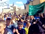 فري برس ادلب حيش   مظاهرة طلابية  تنديدا بمهلة عنان 12  4  2012 Idlib