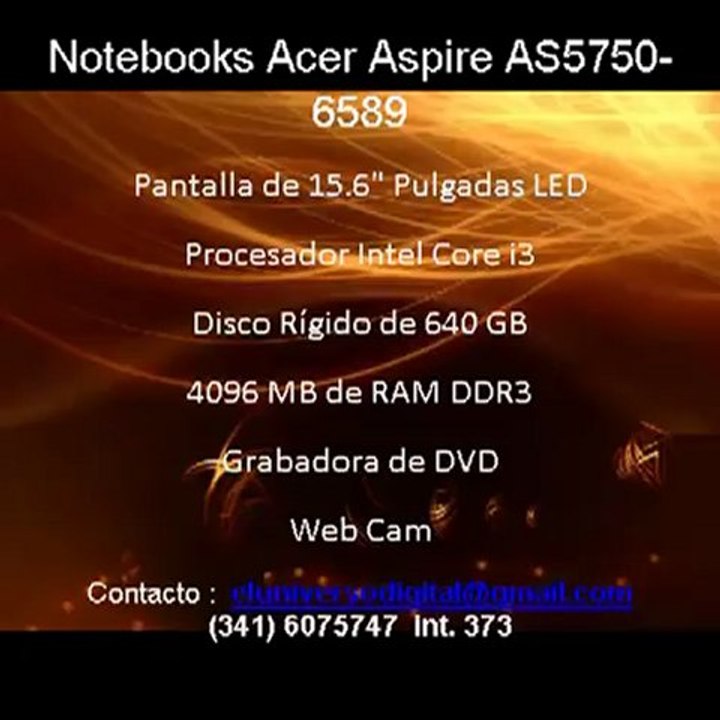Notebook Precios Acer Aspire Core i3 notebook Acer Rosario