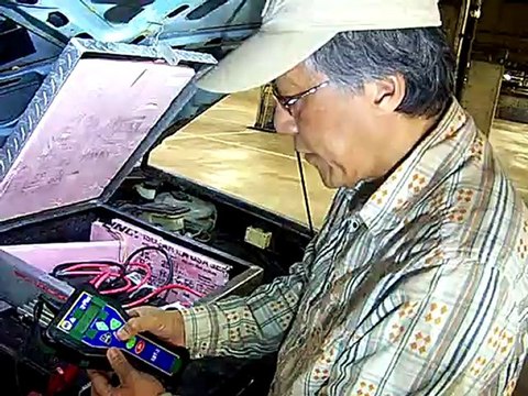 Battery Test on Revived Battery Electric Pickup Truck After Five Years Use