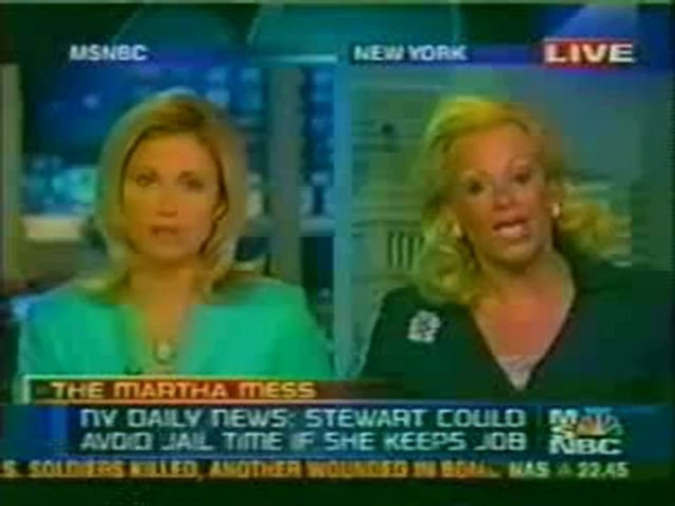 Rhona MSNBC - Martha Stewart