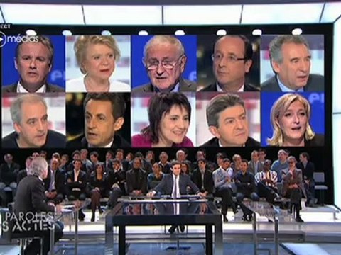 Franz-Olivier Giesbert survolté dans Des paroles et des actes et raillé sur Twitter