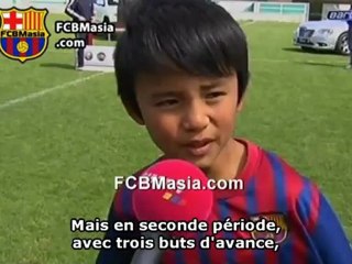 Le Messi Japonais du Barça auteur d'un but magnifique !