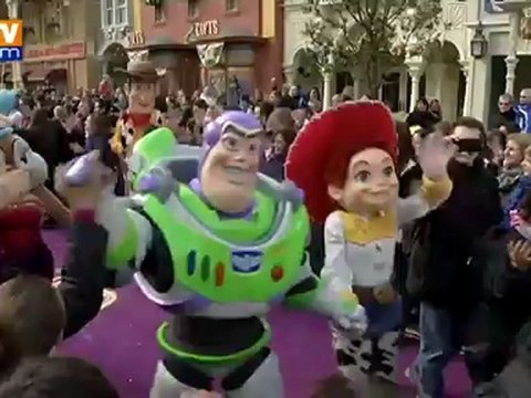 Le parc d'attractions Disneyland Paris a fêté ses 20 ans