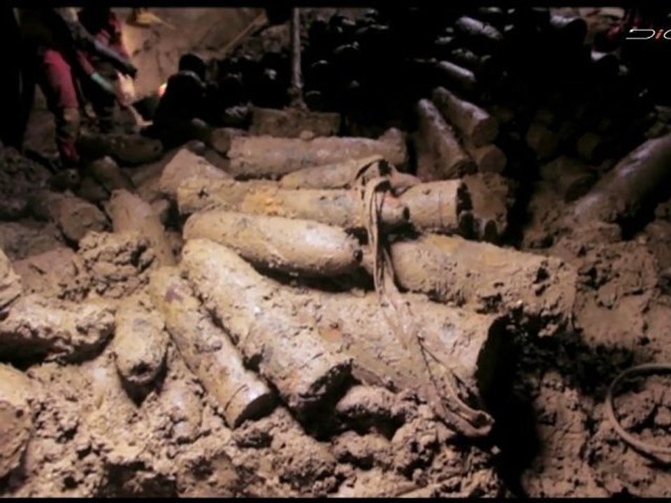 Les démineurs de la Direction Générale de la Sécurité Civile et de la Gestion des Crises