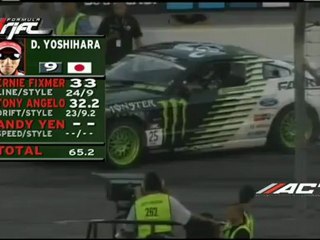 Daijiro Yoshihara ran a 84.7 during session 2 of qualifying for Formula Drift Round 7