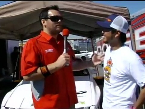 Jarod DeAnda interviews Joon Maeng at Formula Drift Round 7