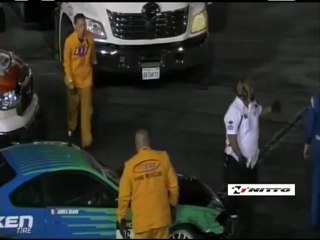 James Deane vs Ian Fournier during Top 16 Formula drift round 7. Ian Fournier takes it.