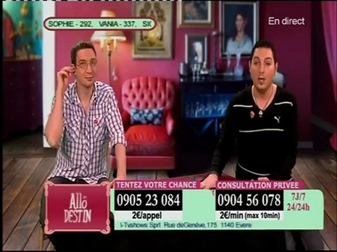 Allo Destin : Nicolas Gigliotti (Star de Secret Story 3) et Denis Lagasse