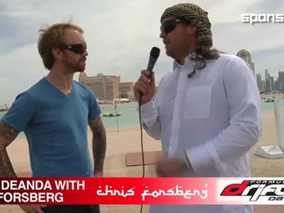 Chris Forsberg Behind The Scenes Formula Drift Qatar - Video Dailymotion