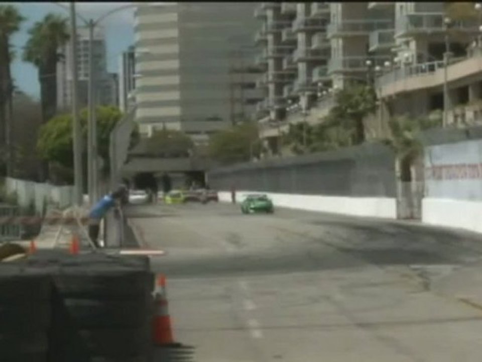 JEFF ABBOTT #518 at Formula Drift Round 1, Long Beach California 2011 qualifying
