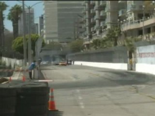 MIKE FEIOCK #222 at Formula Drift Round 1, Long Beach California 2011 qualifying