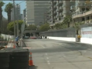 MATT WALDIN at Formula Drift Round 1, Long Beach California 2011 qualifying