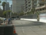 DEAN KEARNEY #43 at Formula Drift Round 1, Long Beach California 2011 qualifying
