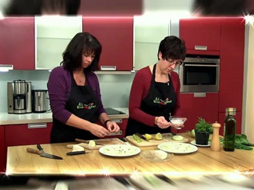 Kohlrabi carpaccio with thyme