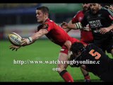 Rugby match Aironi vs Scarlets