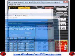 ProxySpeedTestLightning Free Proxy Speed Checker