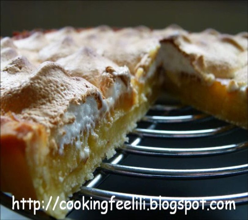Recette de la tarte citron meringuée