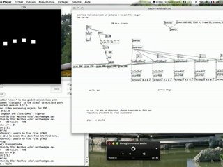Rendu d'écran exercice workshop pure data
