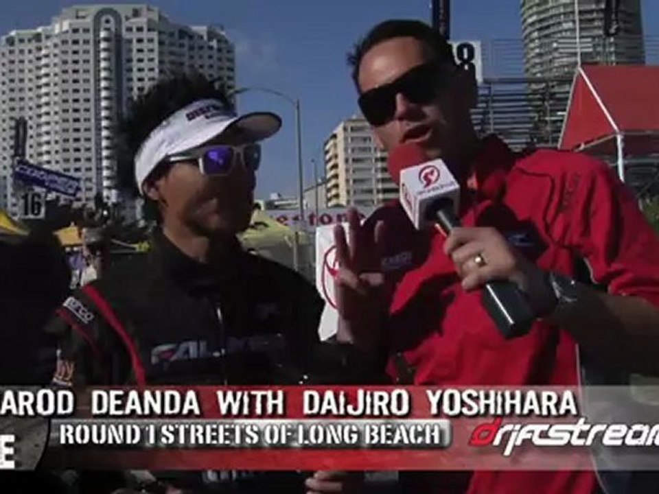 Daijiro Yoshihara on his 3rd place Performance at Formula Dr