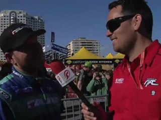 Justin Pawlak on his 1st place finish at Formula Drift Long